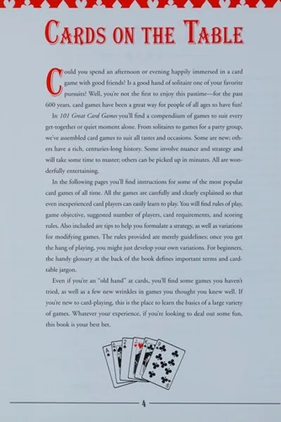 Capa de 101 great card games