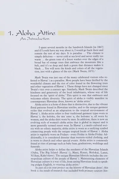 Capa de Aloha attire