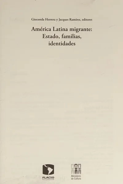 Capa de América Latina migrante