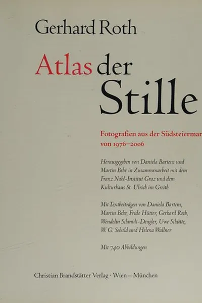 Capa de Atlas der Stille