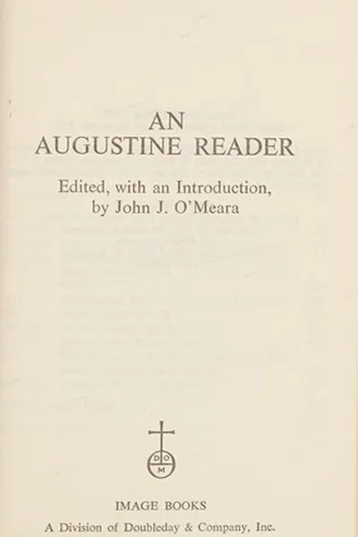 Capa de An Augustine reader