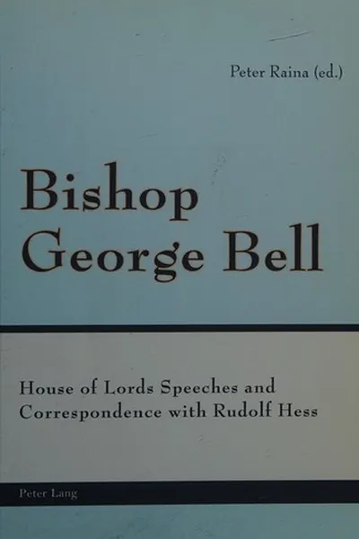 Capa de Bishop George Bell