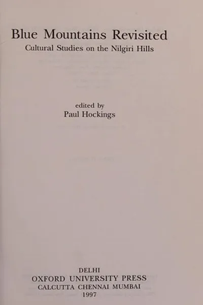 Capa de Blue mountains revisited