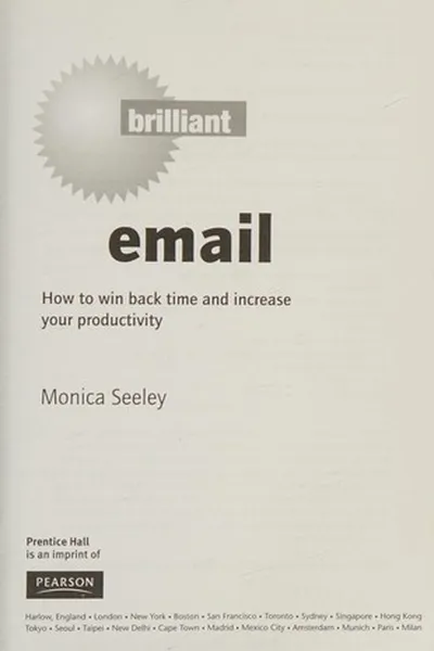 Capa de Brilliant email