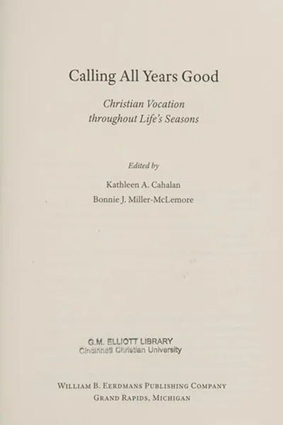 Capa de Calling All Years Good