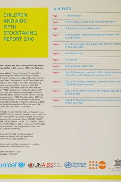 Capa de Children and AIDS