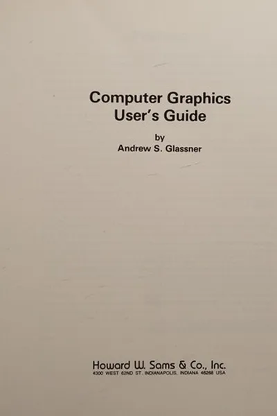 Cover of Computer graphics user's guide