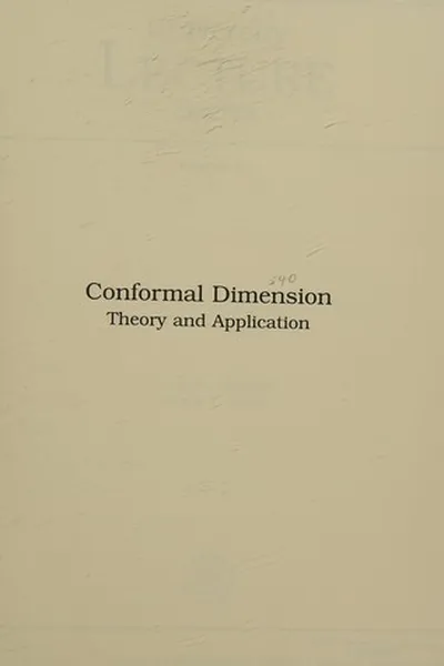 Capa de Conformal dimension