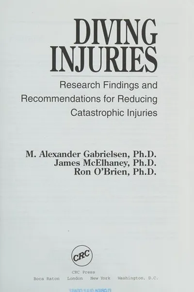 Capa de Diving injuries