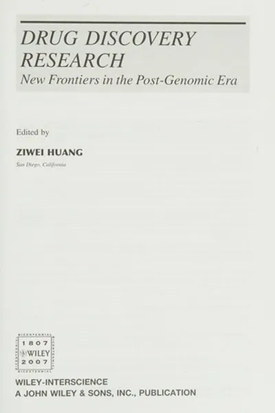 Capa de Drug discovery research