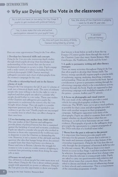 Capa de Dying for the vote