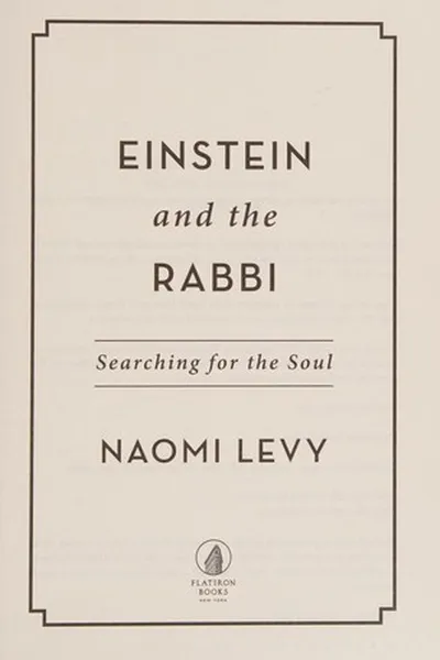 Capa de Einstein and the rabbi