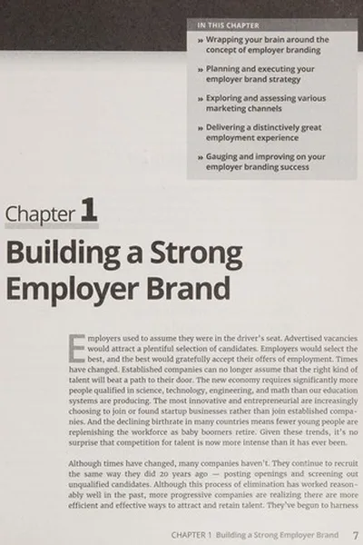 Capa de Employer branding