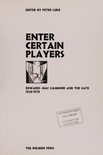 Capa de Enter certain players
