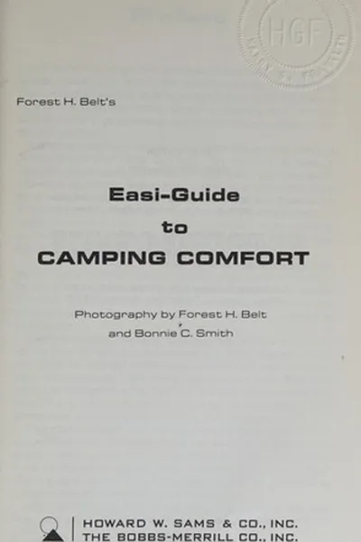 Capa de Easy-guide to camping comfort