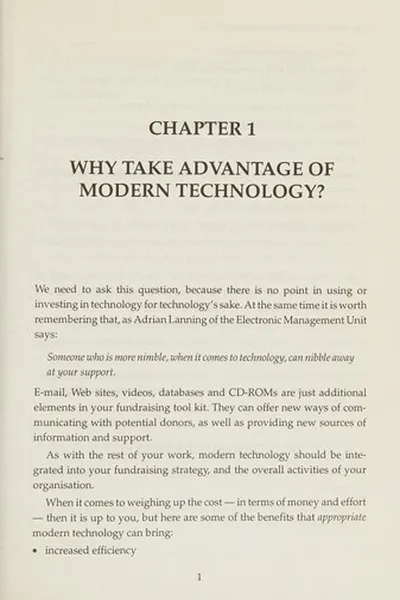 Capa de Fundraising with Modern Technology