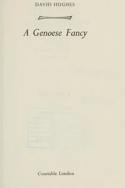 Capa de A Genoese fancy