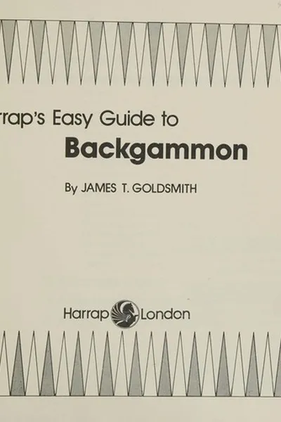 Capa de Harrap's Easy guide to backgammon
