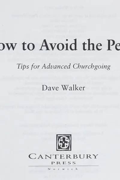 Capa de How to Avoid the Peace
