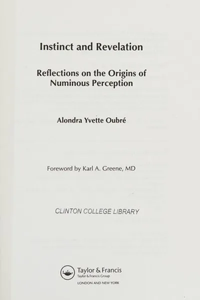 Capa de Instinct and revelation