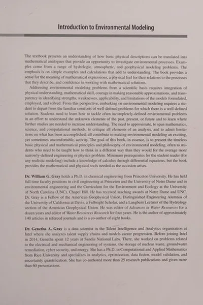 Capa de Introduction to Environmental Modeling