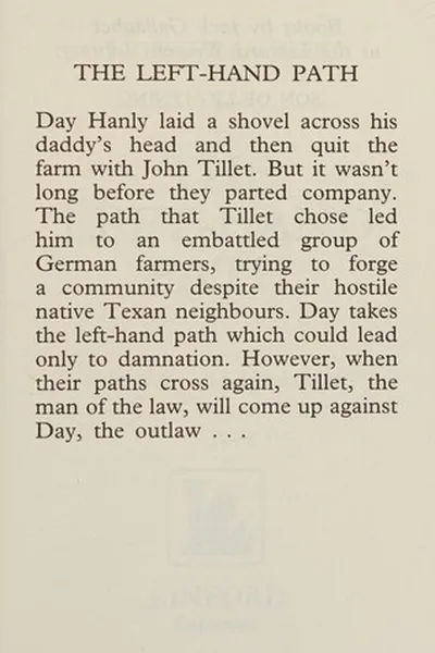 Capa de The Left-Hand Path