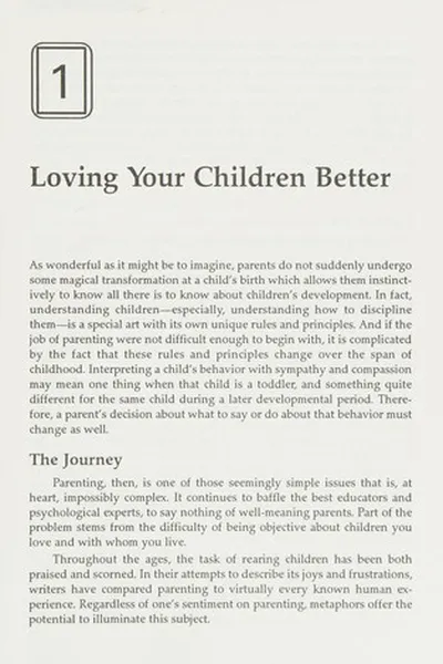 Capa de Loving your children better