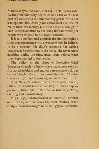 Capa de A man without friends