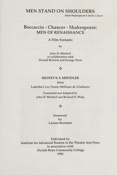 Capa de Men Stand on Shoulders