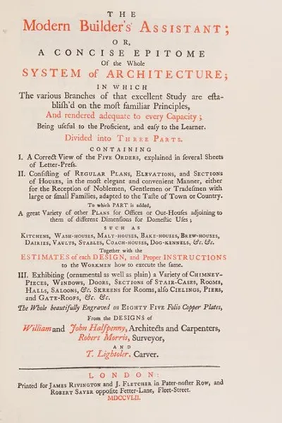 Capa de The modern builder's assistant