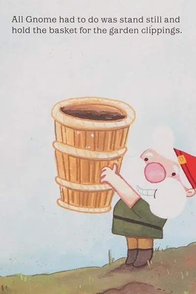 Capa de No, no, Gnome!