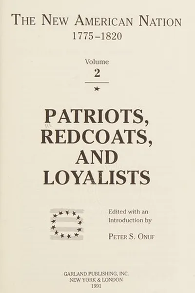 Capa de Patriots, redcoats, and loyalists