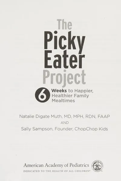 Capa de The picky eater project