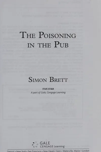 Capa de The poisoning in the pub