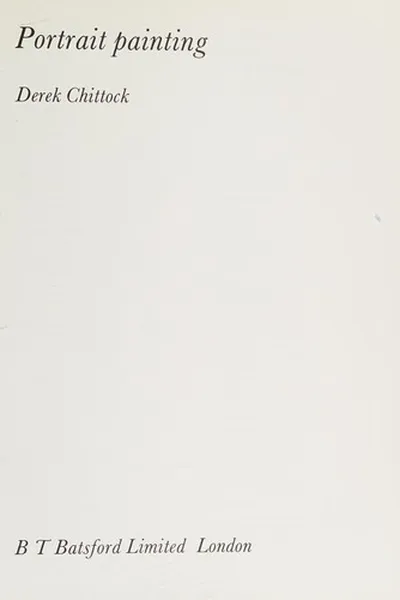 Capa de Portrait painting