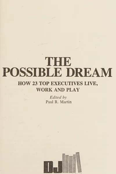 Capa de The Possible dream