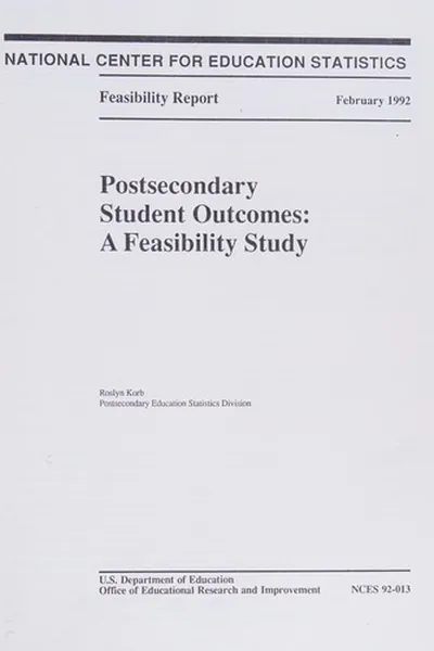 Capa de Postsecondary student outcomes