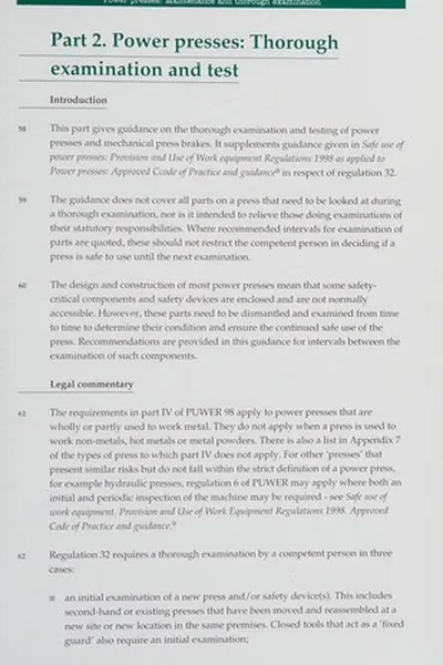 Capa de Power Presses