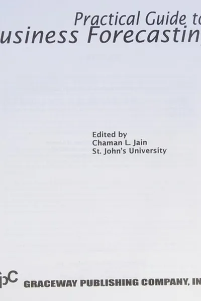 Capa de Practical guide to business forecasting