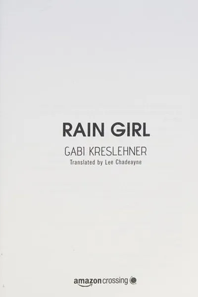 Capa de Rain girl