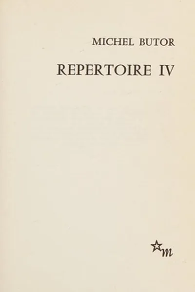 Capa de Répertoire