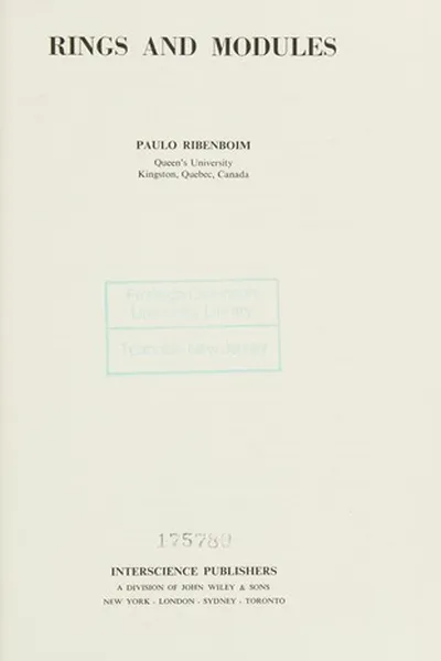 Capa de Rings and modules