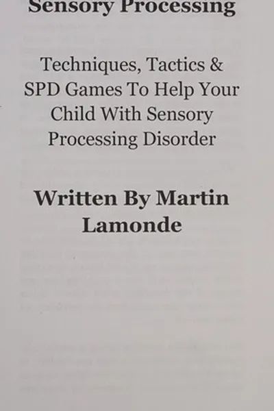 Cover of Sensory processing