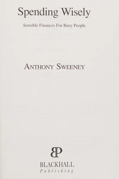 Capa de Spending Wisely