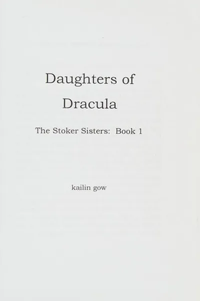 Capa de The Stoker sisters