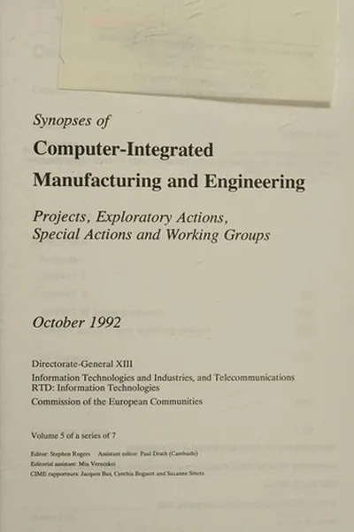 Cover of The synopses