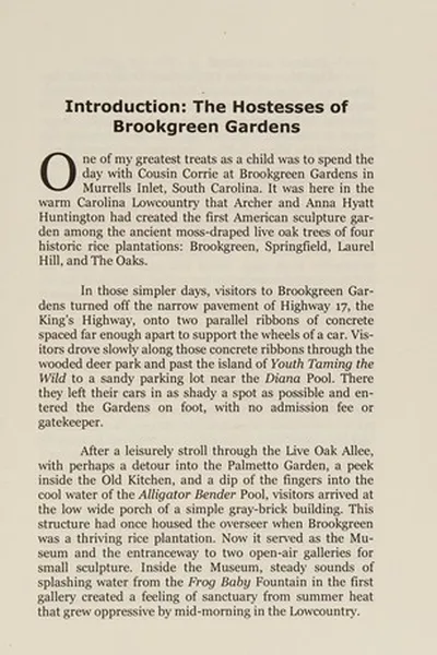 Capa de Tales from Brookgreen