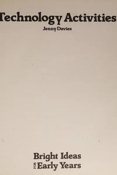 Capa de Technology activities