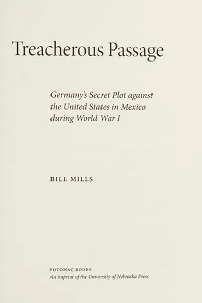 Capa de Treacherous Passage