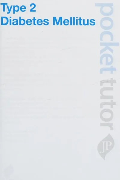 Capa de Pocket Tutor Type 2 Diabetes Mellitus